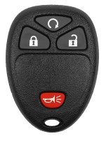 (image for) Hy-Ko 19GM907F Key Fob, 4-Button, Plastic