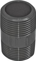 (image for) Genova 300 Series P-34-CL Pipe Nipple, 3/4 in, MIP, PVC, Gray, SCH 80 Schedule