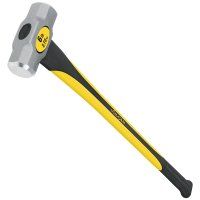 (image for) Vulcan 34503 Hammer, 6 lb Head, Sledge, Forged Milled Head, Steel Head