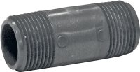 (image for) Genova P-1-3 Pipe Nipple, 1 in, MIP x MIP, PVC, Gray, SCH 80 Schedule, 3 in L