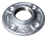 (image for) ProSource 27-11/2G Floor Flange, 1-1/2 in, 4.6 in Dia Flange, FIP, 4-Bolt Hole, 0.89 in L Through Bore