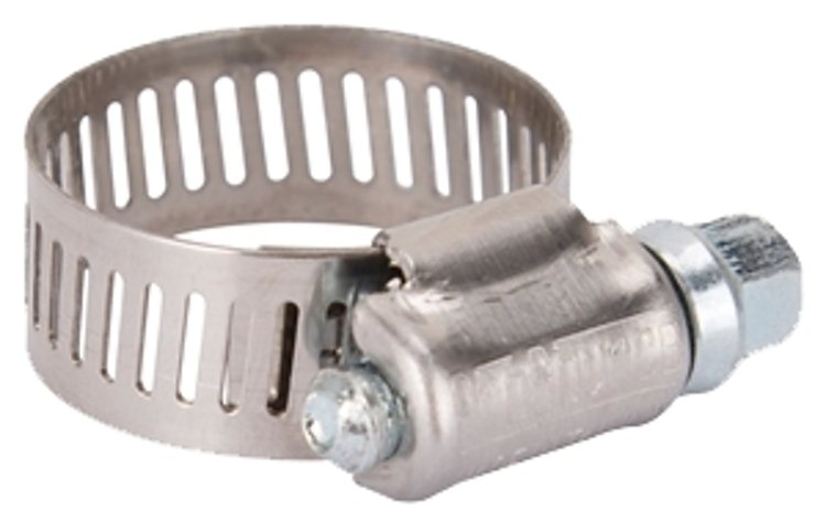 (image for) ProSource HCRSS12 Interlocked Hose Clamp, Stainless Steel, Stainless Steel