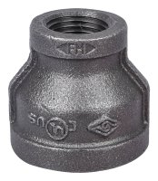 (image for) ProSource 24 Series 1X1/2B Reducing Pipe Coupling, 1 x 1/2 in, FIP, Steel, SCH 40 Schedule, 300 psi Pressure