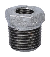 (image for) ProSource 35-3/8X1/4G Pipe Bushing, 3/8 x 1/4 in, MIP x FIP, SCH 40 Schedule, 300 psi Pressure