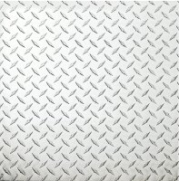 (image for) National Hardware 4220BC Series N316-356 Tread Plate, 24 in W, 24 in L, Diamond Tread, Aluminum, Polished