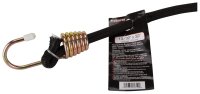 (image for) ProSource FH64083-1 Stretch Cord, 10 mm Dia, 32 in L, Polypropylene, Black, Hook End