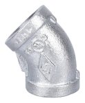 (image for) Galvanized 45 Deg Elbow