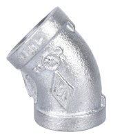 (image for) ProSource 4-1/2G Pipe Elbow, 1/2 in, Threaded, 45 deg Angle, SCH 40 Schedule, 300 psi Pressure