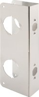 (image for) Prime-Line U 10539 Series Lock and Door Reinforcer, Stainless Steel, 2-3/8 in Backset, 1-3/4 in Thick Door, 10-7/8 in H