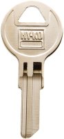 (image for) Hy-Ko 11010CG27 Key Blank, Brass, Nickel, For: Chicago Cabinet, House Locks and Padlocks, CG27 Key Number