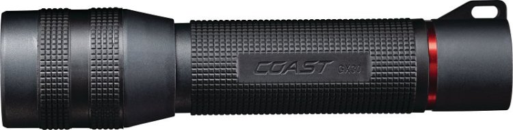 (image for) Coast GX30 Series 30938 Flashlight, AA Battery, Alkaline Battery, LED Lamp, Ultra View Flood, BULLS-EYE™ Spot Beam