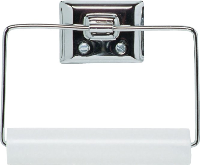 (image for) Decko 38090 Toilet Paper Roller, Steel, Chrome