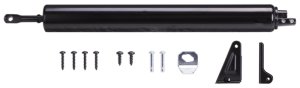 (image for) ProSource 16000-U-PS Door Closer, 1-1/4 in Dia Rod, 16-1/2 in L, Aluminum Tube, 90 deg Opening, 65 lb