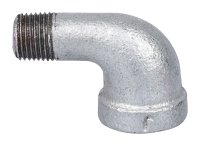 (image for) ProSource 6-1/8G Street Pipe Elbow, 1/8 in, Threaded, 90 deg Angle, SCH 40 Schedule, 300 psi Pressure