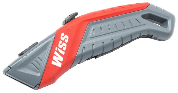 (image for) Crescent Wiss WKAR2 Utility Knife, Ergonomic Handle, Gray Handle