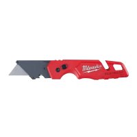 (image for) Milwaukee FASTBACK 48-22-1501 Folding Utility Knife, 1.27 in L Blade, 0.02 in W Blade, Steel Blade, 1 -Blade