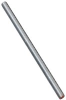 (image for) National Hardware N179-366 Threaded Rod, 5/8-11 Thread, 12 in L, A Grade, Steel, Zinc, UNC Thread