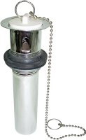 (image for) ProSource TW0914 Lavatory Plug, Pull-Out, Chrome
