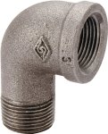 (image for) Black 90 Deg Street Elbow