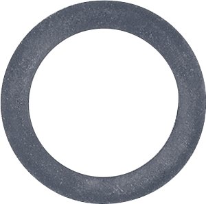 (image for) Danco 36171B Faucet Aerator Washer, 35/64 in ID x 27/32 in OD Dia, 1/8 in Thick, Rubber