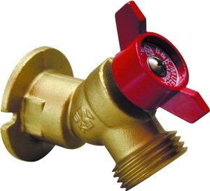 (image for) B & K 108-053HN Sillcock Valve, 1/2 x 3/4 in Connection, FPT x Male Hose, 125 psi Pressure, Brass Body