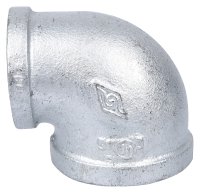 (image for) ProSource 2B-2X1-1/2G Reducing Pipe Elbow, 2 x 2 x 1-1/2 x 1-1/2 in, Threaded, 90 deg Angle, SCH 40 Schedule