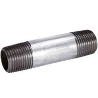 (image for) B & K 570-100BC Pipe Nipple, 3 in, Threaded, Steel, SCH 40 Schedule, 10 in L