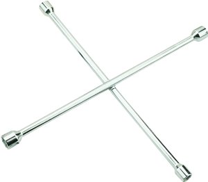 (image for) ProSource JL-AT-TGCW10123L Lug Wrench, Hex Socket, 11/16, 3/4, 13/16 and 7/8 in Socket, 20 in L, Carbon Steel