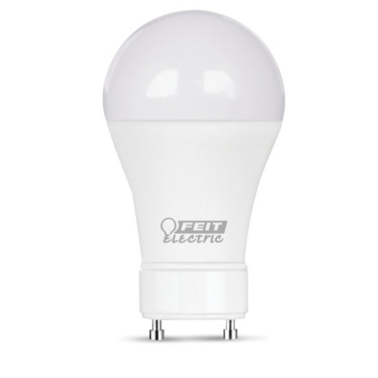 (image for) Feit Electric BPOM60DM/930CA/GU24 LED Bulb, 120 V, 800 Lumens, 8.8 W, A19 Lamp, 60 W Equivalent, Dimmable