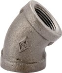 (image for) Black 45 Deg Elbow