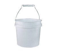 (image for) ENCORE Plastics 10128 Paint Pail, 1 gal Capacity, HDPE, White