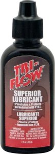 (image for) Tri-Flow TF21010 Lubricant, Mineral Oil Base, Brown, 2 oz Bottle, Liquid