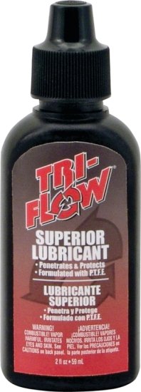(image for) Tri-Flow TF21010 Lubricant, Mineral Oil Base, Brown, 2 oz Bottle, Liquid