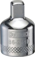(image for) DEWALT DWMT75311OSP Reducing Socket Adapter, 3/8 in Drive, Female Drive, 1/4 in Output Drive, Male Output Drive, 1 in L