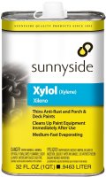(image for) Sunnyside 82232S Paint Thinner, Xylene, Liquid, Transparent, 1 qt