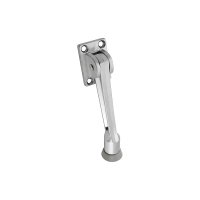 (image for) National Hardware V239 Series N273-557 Door Stop, 5 in Projection, Zinc, Satin Chrome
