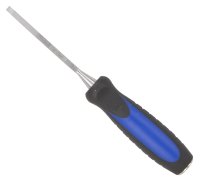 (image for) Vulcan JL-CH1 Chisel, 1/4 in Tip, 9-3/4 in OAL, CRV Blade, Ergonomic Grip Handle