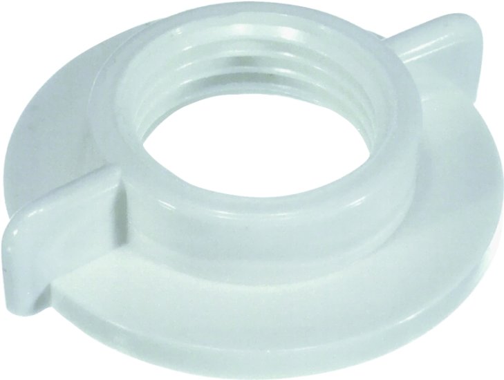 (image for) Danco 73113B Faucet Shank Locknut, Universal, Plastic, White, For: 1/2 in IPS Connections