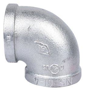 (image for) ProSource 2A1-1/2G Pipe Elbow, 1-1/2 in, Threaded, 90 deg Angle