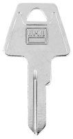 (image for) Hy-Ko 11010AM8 Key Blank, Brass, Nickel-Plated, For: American AM8 Locks