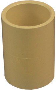 (image for) Nibco T00055C Pipe Coupling, 1 in, CPVC, SCH 40 Schedule