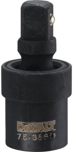 (image for) DEWALT DWMT75366OSP Impact Universal Joint, 1/2 in Drive, Female, Male Drive, 2-7/16 in L, Chrome