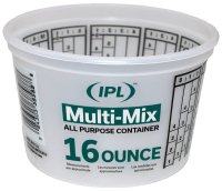 (image for) ENCORE Plastics 300352 Mixing Container, 16 oz Capacity, Plastic