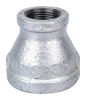 (image for) ProSource 24-11/4X3/4G Reducing Pipe Coupling, 1-1/4 x 3/4 in, Threaded, Malleable Steel, SCH 40 Schedule