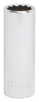 (image for) Vulcan MT6528525 Drive Socket, 3/4 in Socket, 1/2 in Drive, 12-Point, Chrome Vanadium Steel, Chrome