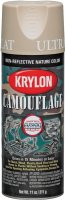(image for) Krylon K04295777 Camouflage Spray Paint, Ultra Flat, Sand, 12 oz, Can