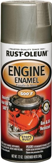(image for) Rust-Oleum 248949 Engine Spray Paint, Aluminum, 11 oz, Can