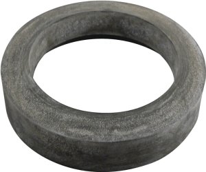 (image for) Keeney K832-3 Tank-to-Bowl Gasket, 3-1/4 in ID x 4-1/2 in OD Dia, Sponge Rubber, Gray, For: 3 in Toilet Flush Valves
