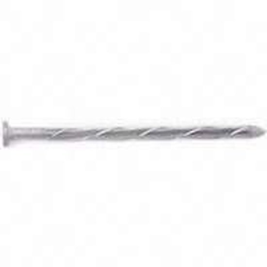 (image for) Maze STORMGUARD S257S Series S257S112 Siding Nail, Hand Drive, 8d, 2-1/2 in L, Steel, Galvanized, Spiral Shank, 1 lb