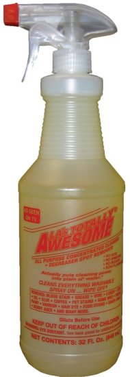 (image for) LA's TOTALLY AWESOME 338 Cleaner and Degreaser, 32 oz, Liquid, Orange